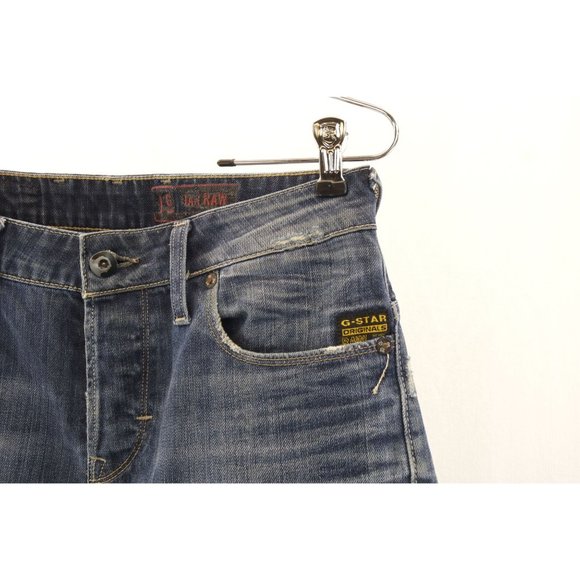 EUC G-Star Raw Heller Low Boot Denim Jeans | 29W, 32L, 100% Cotton - Picture 3 of 7